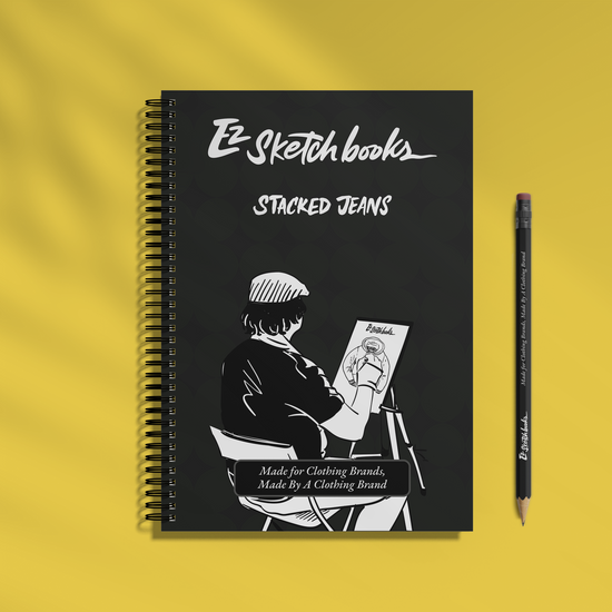Stacked Jeans EZ Sketchbook